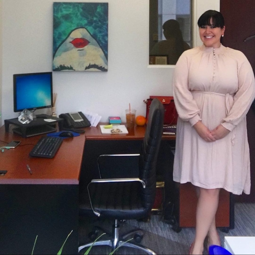 Eloquii Plus Size Belted Dress